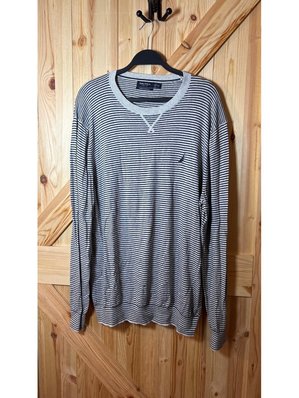 Nautica Women's Striped Pullover Sweater XXL